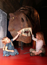 Che dentoni, il T. Rex!