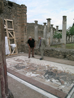 Pompei, casa del Fauno - "La battaglia di Alessandro" mosaico