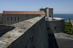 Il Bastione Rotondo con la Casa del Capitano